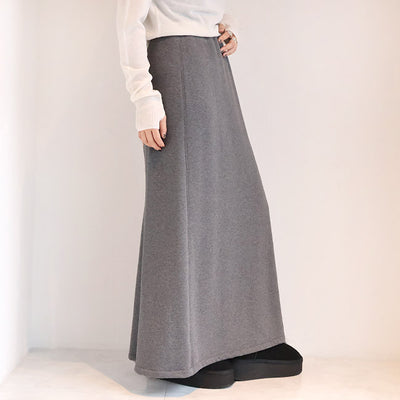 cafune(カフネ) 「FAMMET」裏起毛バックフレアスカート　545608