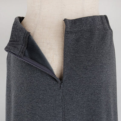 cafune(カフネ) 「FAMMET」裏起毛バックフレアスカート　545608