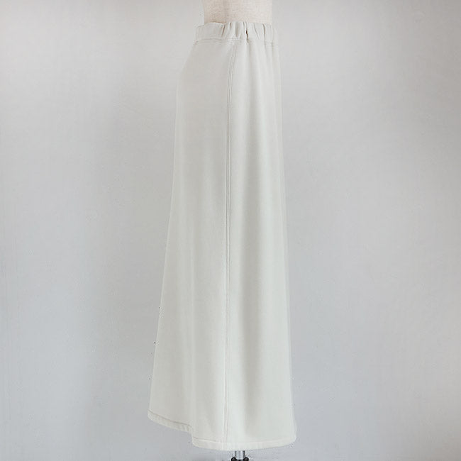 cafune(カフネ) 「FAMMET」裏起毛バックフレアスカート　545608