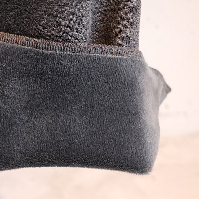 cafune(カフネ) 「FAMMET」ワイドイージーパンツ ぬくぬく裏起毛　545609