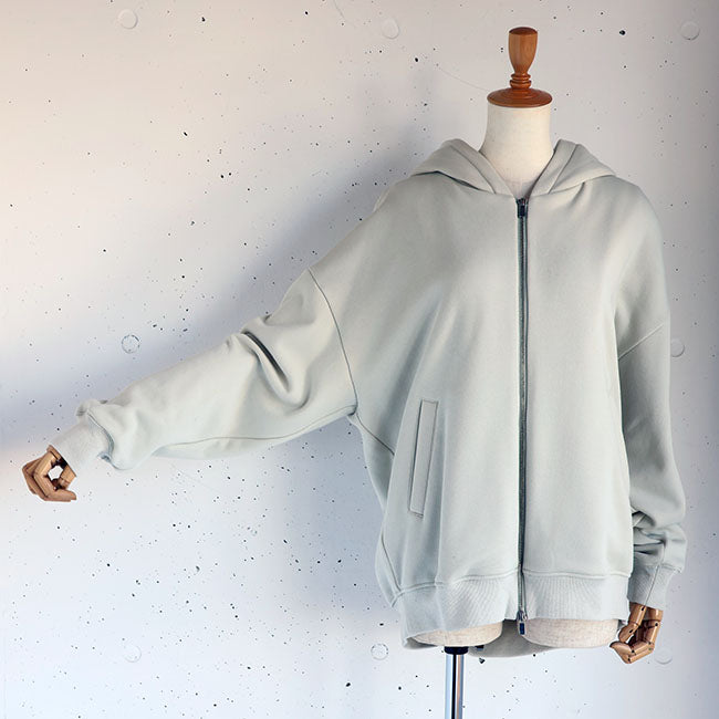 cafune(カフネ) 「FAMMET」裏起毛ジップパーカー　545907