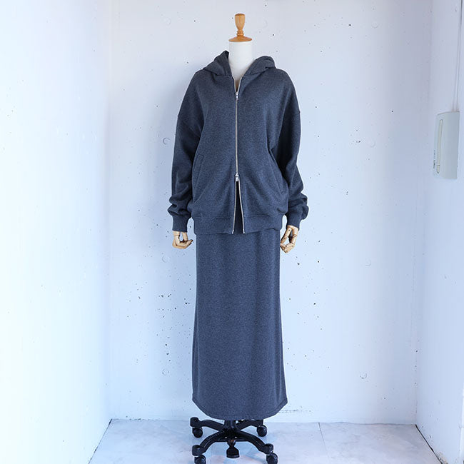 cafune(カフネ) 「FAMMET」裏起毛ジップパーカー　545907