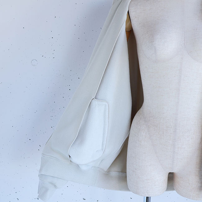 cafune(カフネ) 「FAMMET」裏起毛ジップパーカー　545907