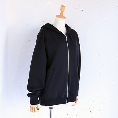 cafune(カフネ) 「FAMMET」裏起毛ジップパーカー　545907