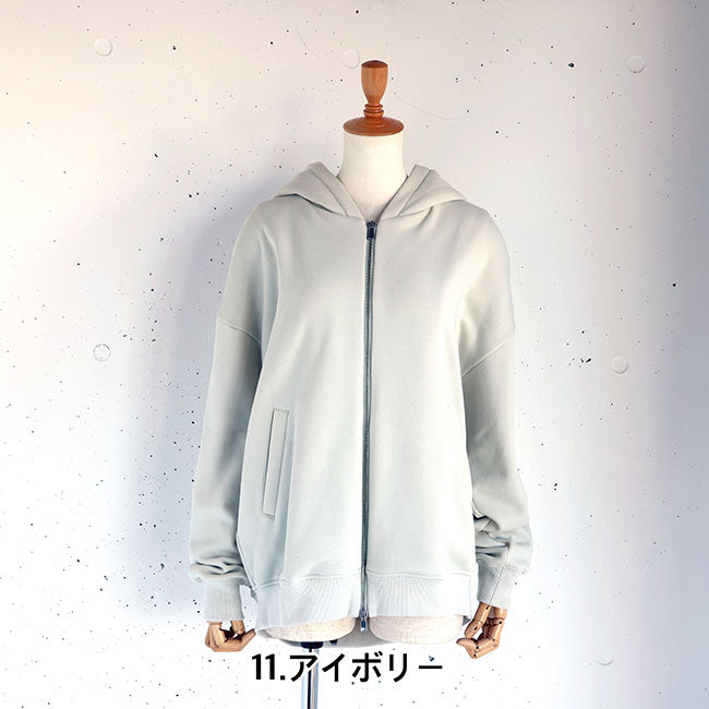 cafune(カフネ) 「FAMMET」裏起毛ジップパーカー　545907