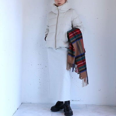 PASSIONE(パシオーネ) 袖リブショート丈ダウンジャケット　546401