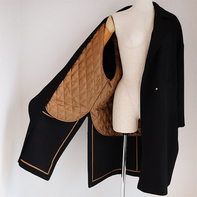 PASSIONE(パシオーネ) ライナー付きサイドスリットコート　546417