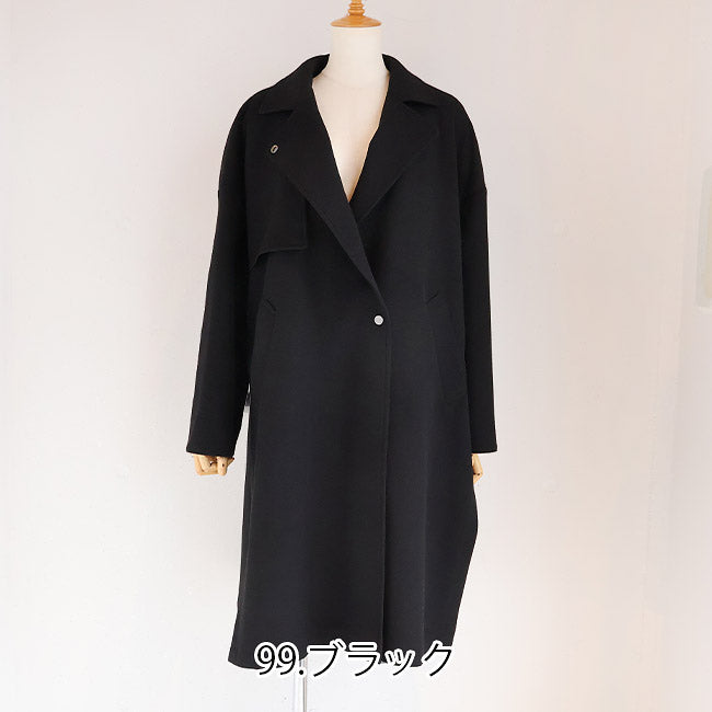 PASSIONE(パシオーネ) ライナー付きサイドスリットコート　546417