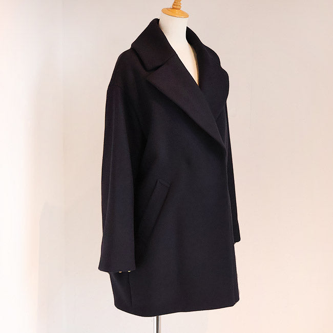 PASSIONE(パシオーネ) DECADE ラムウールシャルムビーバーコート　546428