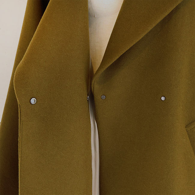 PASSIONE(パシオーネ) DECADE ラムウールシャルムビーバーコート　546428