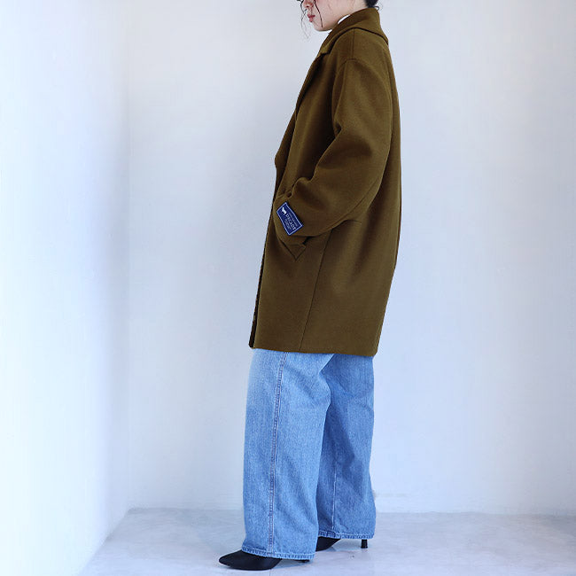 PASSIONE(パシオーネ) DECADE ラムウールシャルムビーバーコート　546428