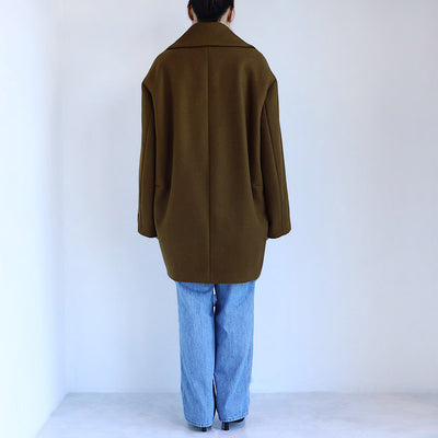 PASSIONE(パシオーネ) DECADE ラムウールシャルムビーバーコート　546428