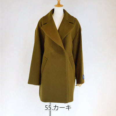 PASSIONE(パシオーネ) DECADE ラムウールシャルムビーバーコート　546428