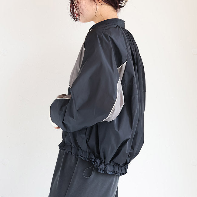 FORFORMO(フォルフォルモ) ラッフルカラーブルゾン 襟取り外し可　725312