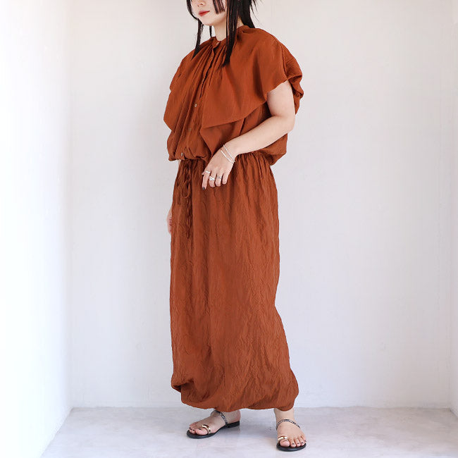 HiROMITHiSTLE(ヒロミシスル) ワッフルスリーブブラウス　7511087