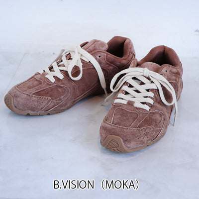 MOHI（モヒ） ナチュラルスエードレースアップスニーカー　AB713-11W