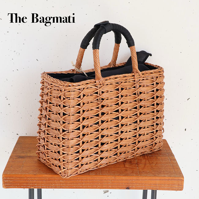 The Bagmati(バグマティ) ウィッカーラタンスクエアカゴバッグ　BBK25-SS18