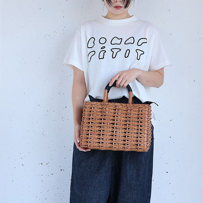 The Bagmati(バグマティ) ウィッカーラタンスクエアカゴバッグ　BBK25-SS18