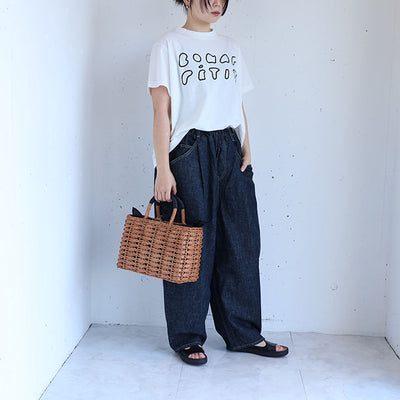The Bagmati(バグマティ) ウィッカーラタンスクエアカゴバッグ　BBK25-SS18
