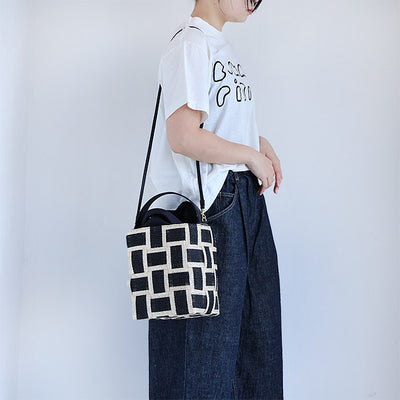 COTTO(コットゥー) ワンハンドル2WAYスクエアカゴバッグ　CBK25-SS03