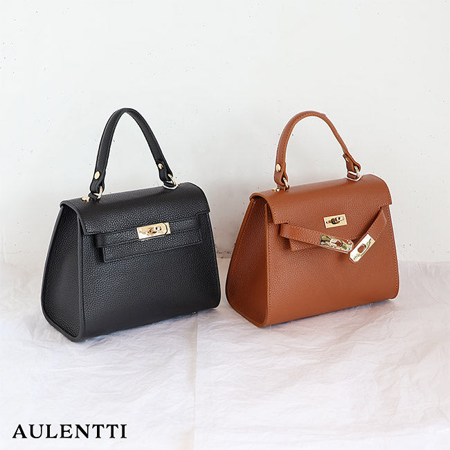 ⭐️美品⭐️AULENTTI オウレンティ 2wayワンハンドルバッグ 本革 