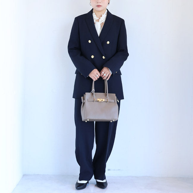 AULENTTI (オーレンティ) ショルダーベルト付き2WAYバッグ　 EL-996-DO