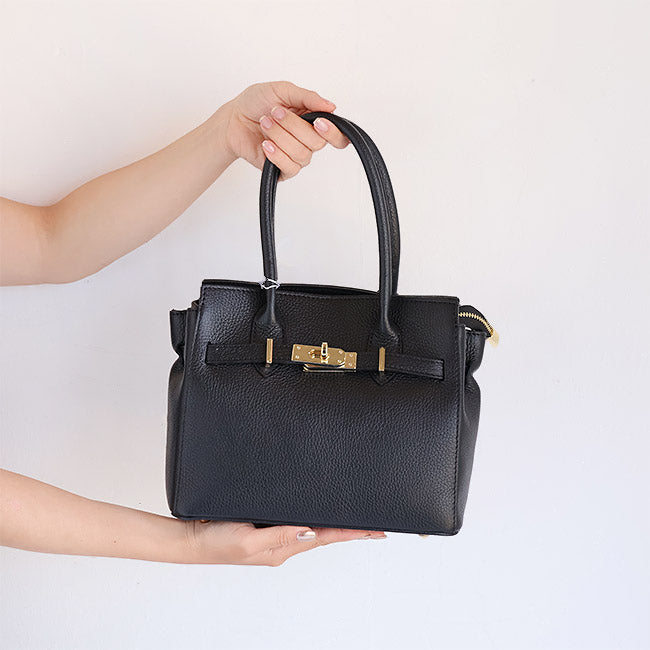 AULENTTI (オーレンティ) ショルダーベルト付き2WAYバッグ　 EL-996-DO