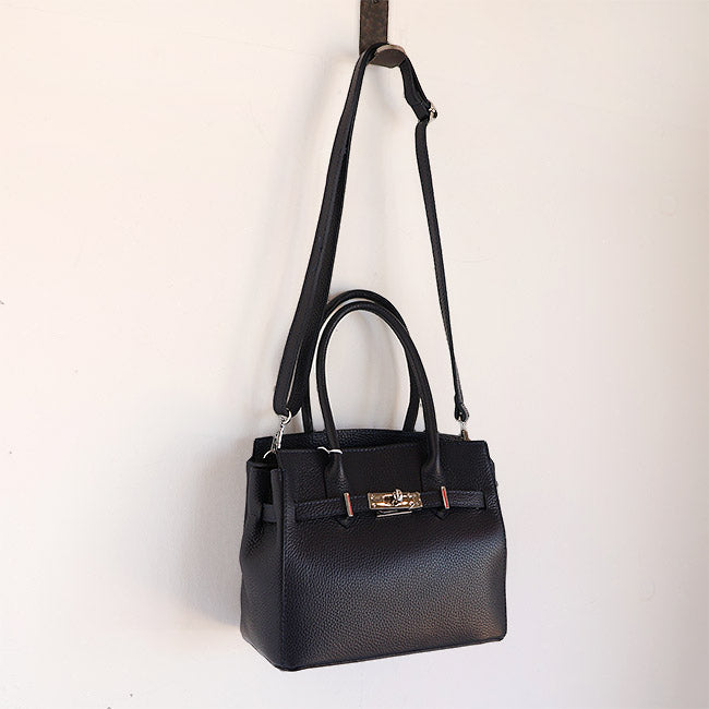 AULENTTI (オーレンティ) ショルダーベルト付き2WAYバッグ　 EL-996-DO