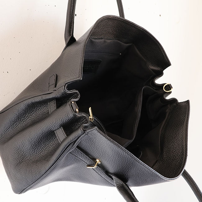 AULENTTI (オーレンティ) レザー2WAYバッグ/ショルダー付き　FB-05600-DO