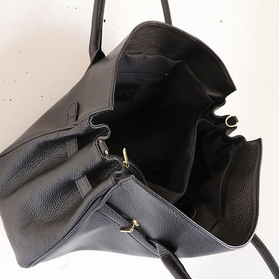 AULENTTI (オーレンティ) レザー2WAYバッグ/ショルダー付き　FB-05600-DO