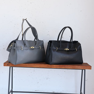 AULENTTI (オーレンティ) レザー2WAYバッグ/ショルダー付き　FB-05600-DO