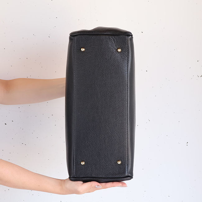 AULENTTI (オーレンティ) レザー2WAYバッグ/ショルダー付き　FB-05600-DO