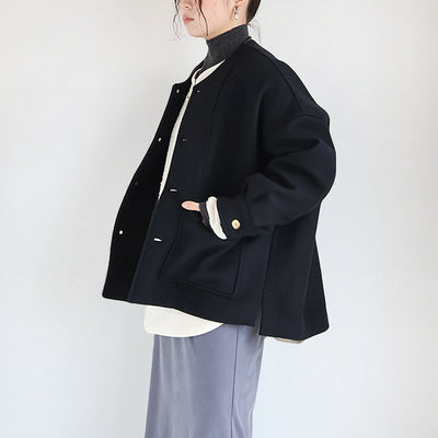 MANON(マノン) メルトンカーディガンジャケット　MNN-JK-084