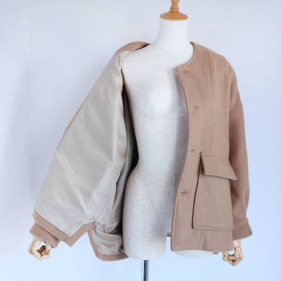 MANON(マノン) メルトンカーディガンジャケット　MNN-JK-084