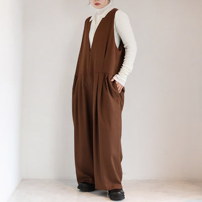 MANON(マノン) スリータックワイドサロペット　MNN-OP-117