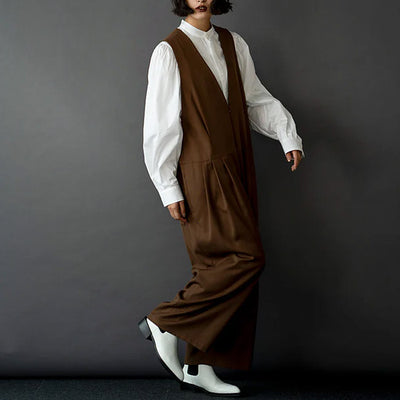 MANON(マノン) スリータックワイドサロペット　MNN-OP-117