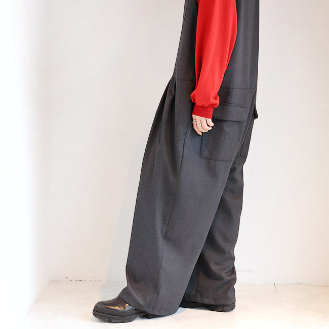 MANON(マノン) スリータックワイドサロペット　MNN-OP-117