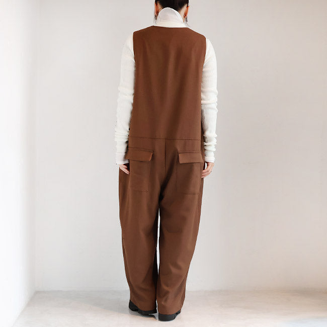 MANON(マノン) スリータックワイドサロペット　MNN-OP-117