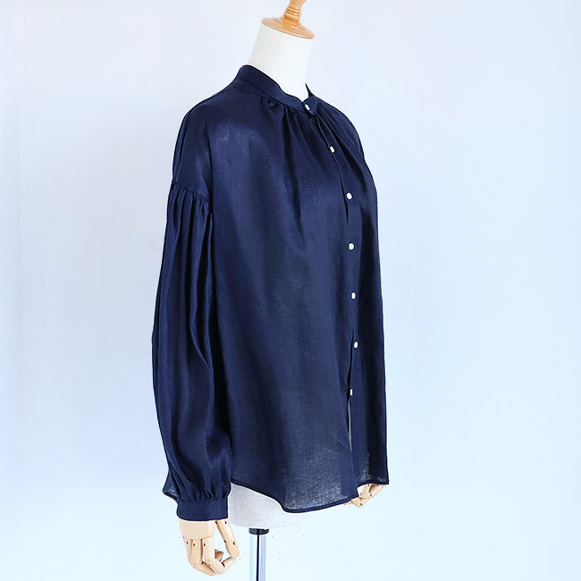 MANON(マノン) 定番フレンチリネンアミカルシャツ MNN-SH-309 – Sonorite