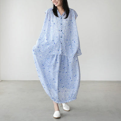 【20％OFF】MANON(マノン) オリジナルフラワープリントバルーンタックギャザースカート　MNN-SK-084【SALE】