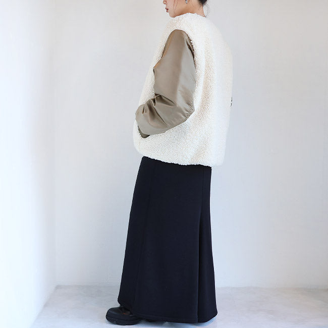 STELLA CIFFON(ステラシフォン) スーパーテディファーリバーシブルブルゾン　ST3-26101