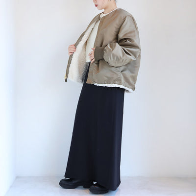 STELLA CIFFON(ステラシフォン) スーパーテディファーリバーシブルブルゾン　ST3-26101