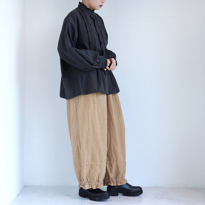 tumugu:(ツムグ) ウールメランジパンツ　TB25336