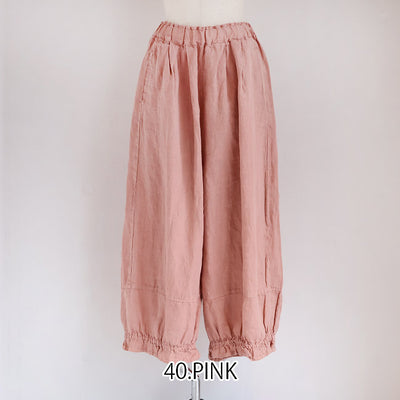 tumugu:(ツムグ) ウールメランジパンツ　TB25336