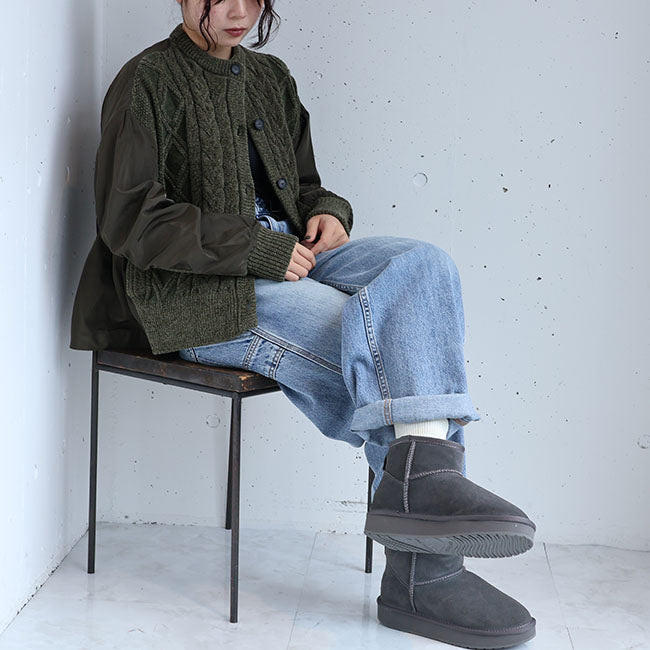 EMU Australia(エミュオーストラリア) 厚底ムートンブーツ／3cm　w13252