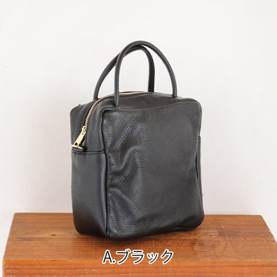 AULENTTI (オーレンティ) スクエアボストン2WAYショルダーバッグ　 Y-302FL